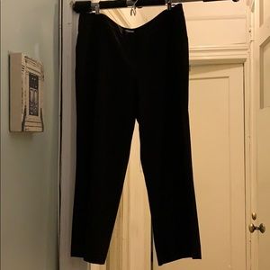 Black trousers - laundry by shelli segal- size 16W